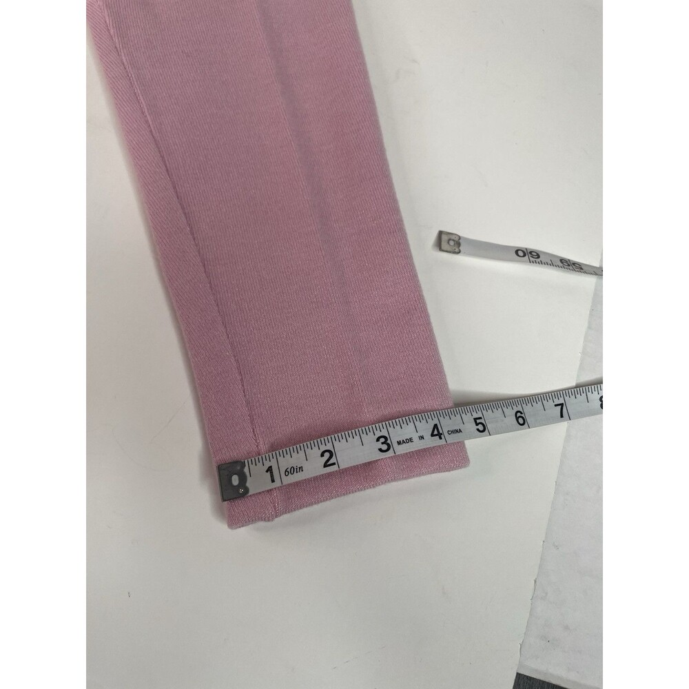 Vintage Adrienne Vittadini Sweat Pants, Medium, Pink, Designer, Lambswool - Picture 9 of 9